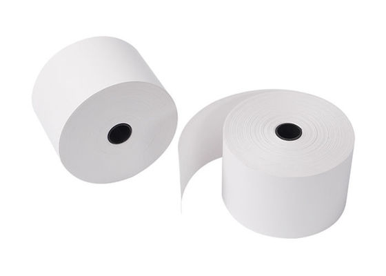 papier thermosensible Rolls de position du noyau 12mm en plastique ISO9001 de 65g 57X40mm