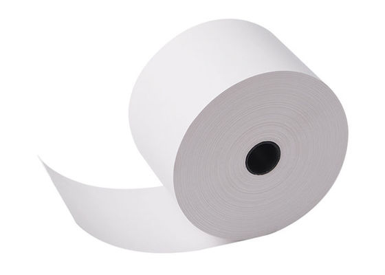 papier thermosensible Rolls de position du noyau 12mm en plastique ISO9001 de 65g 57X40mm