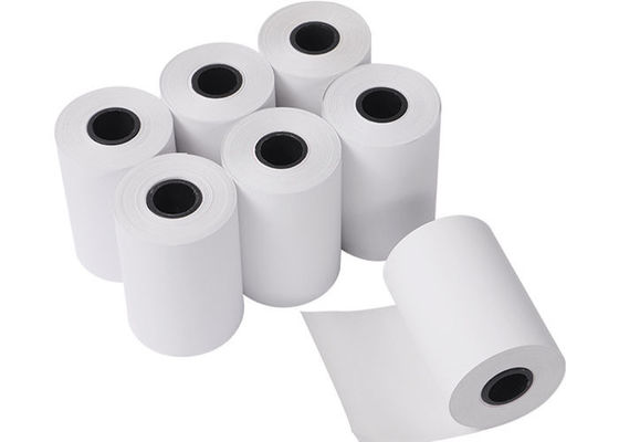 Étiquettes adhésives imprimables du blanc 80mmx60mm de CMYK 80gsm