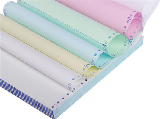 Formes 381mmx280mm sans carbone blanches de copie de CB de 2 plis 80