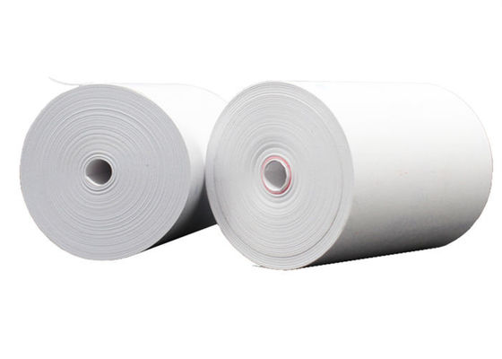 L'OEM de plastique sans carbone du noyau 80 x 80 a imprimé le papier thermosensible Rolls