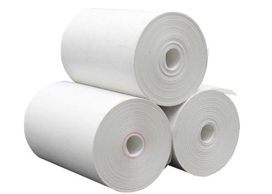 L'OEM de plastique sans carbone du noyau 80 x 80 a imprimé le papier thermosensible Rolls